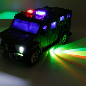 گاوصندوق طرح ماشین ارتشی خاکستری Military Car Safe Box_اسباب بازی